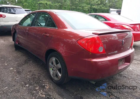 2008 Pontiac G6 Gt from USA, damaged, VIN 1G2ZH57N684127181